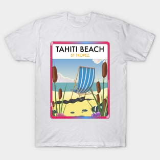 Tahiti Beach St Tropez France T-Shirt